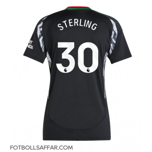 Arsenal Raheem Sterling #30 Bortatröja Dam 2024-25 Kortärmad